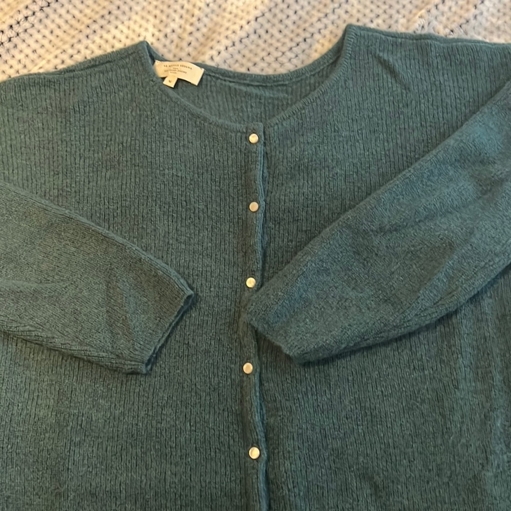 Sézane Gaspard cardigan - Size M - sage